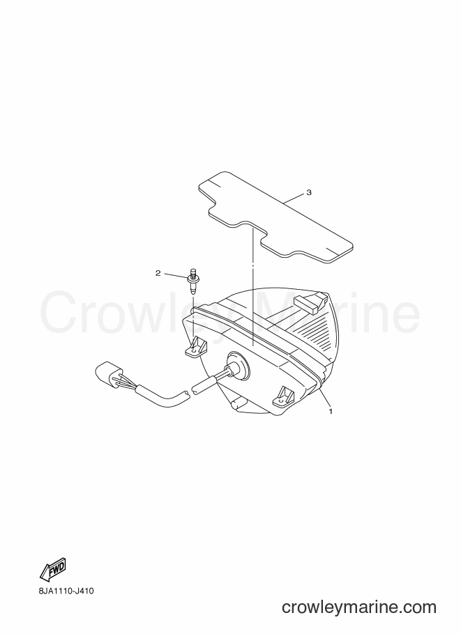 Yamaha Motors RS10ST2 (8LD2) [020] - TAILLIGHT