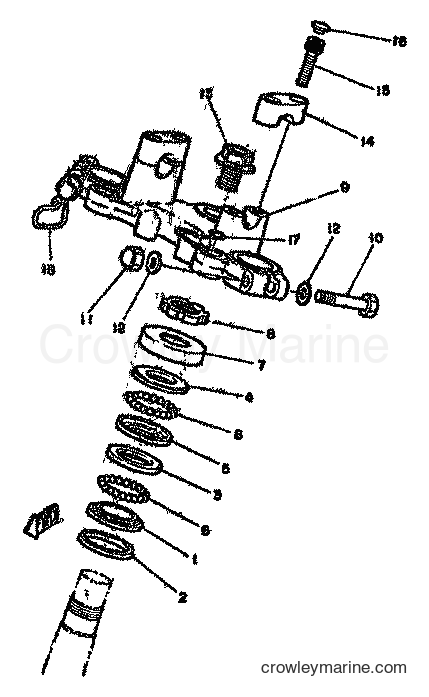 Yamaha Motors RD250LC (4L1) [999] - STEERING