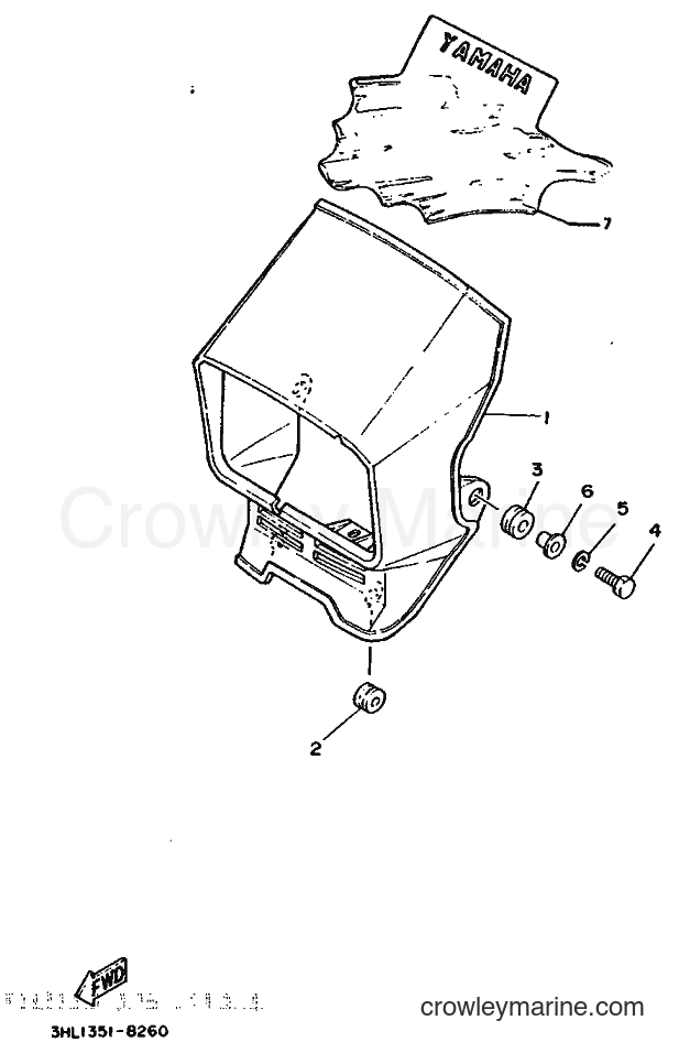 1995 Scooter DT50R - DT50R (3MN3) [999] - COWLING