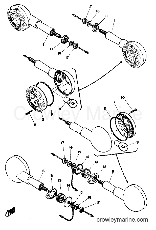 1974 Street Bike RD250 - RD250 (RD0) [999] - FLASHER LIGHT