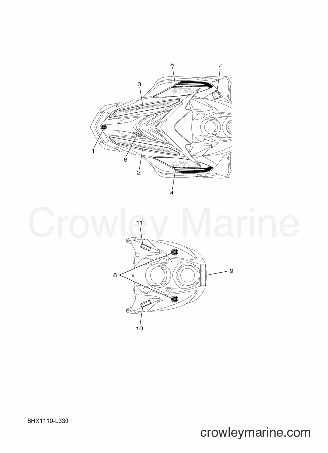 2012 Snowmobile RS10SUV - RS10SUV (8HY1) [020] - EMBLEM
