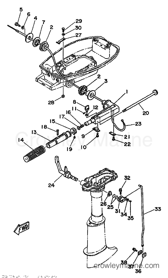 Yamaha Motors 4AS (6E1) [999] - CONTROL