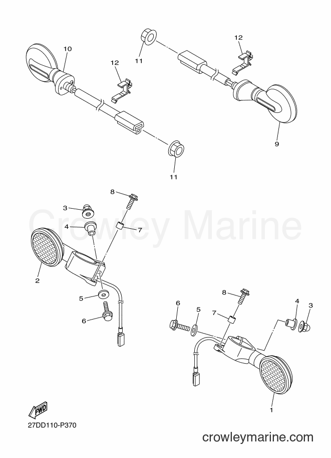Yamaha Motors XVS1300CU-B (BJ36) [020] - FLASHER LIGHT