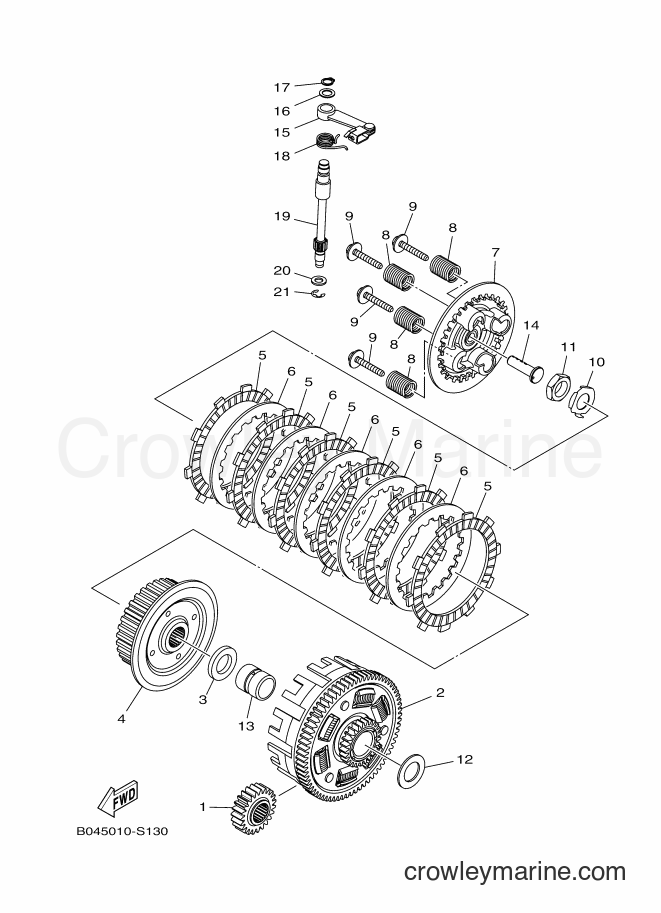 2017 Street Bike MTN250 - MTN250 (B045) [010] - CLUTCH