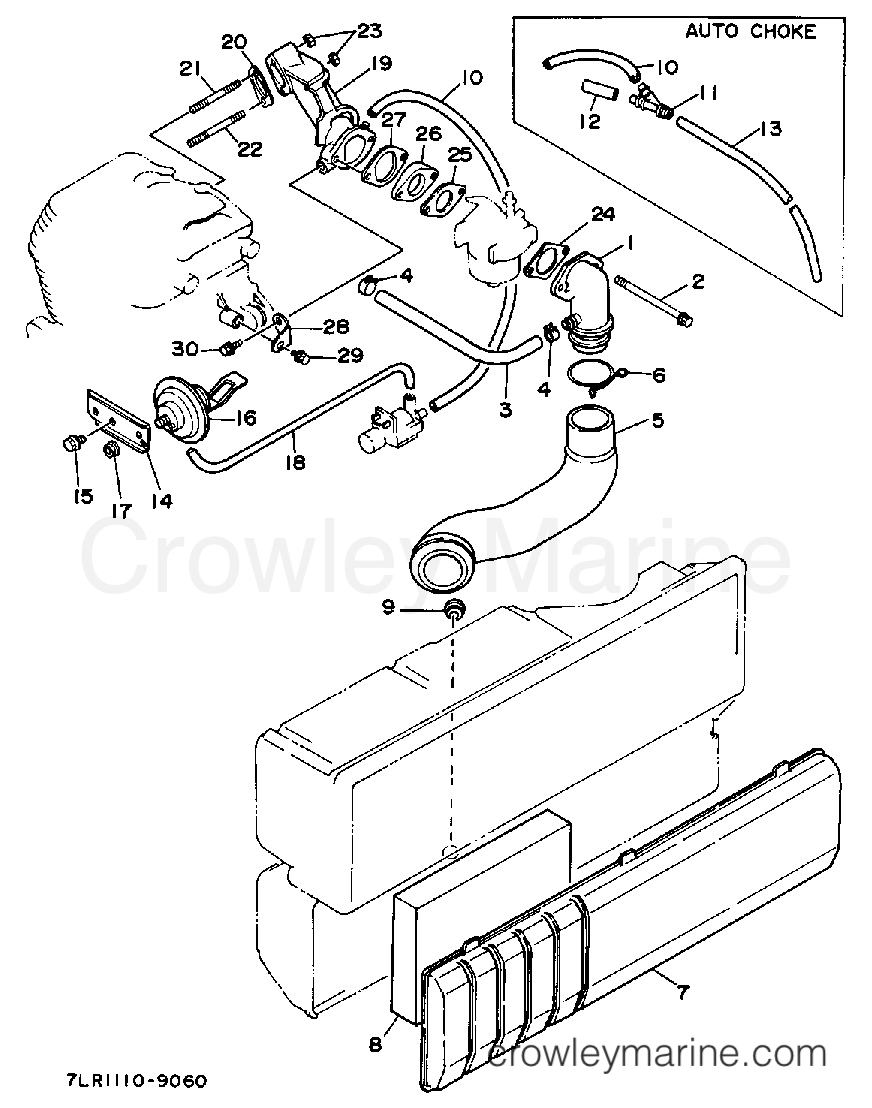 Yamaha Motors EF3800DV - AIR FILTER
