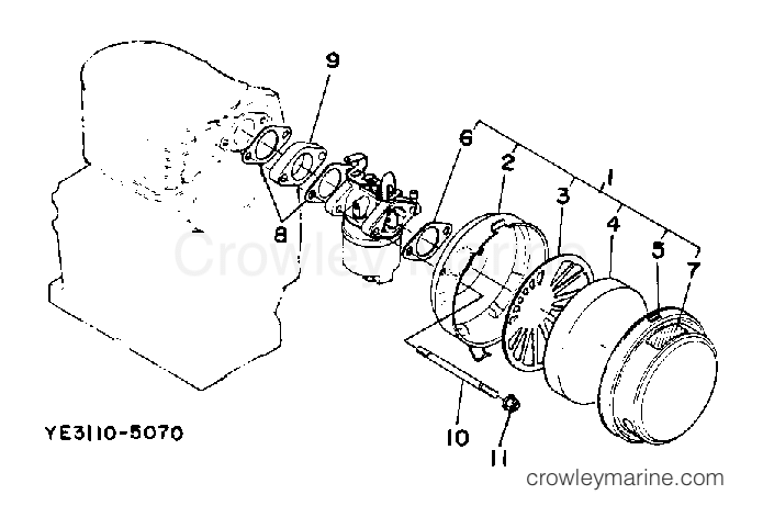 Yamaha Motors YP30G - AIR FILTER (YP20G)