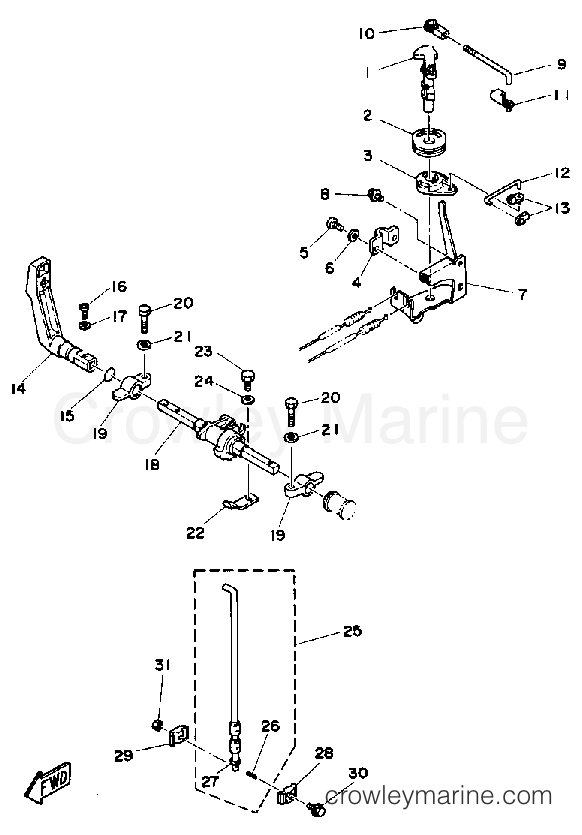 Yamaha Motors 6SG - CONTROL ENGINE