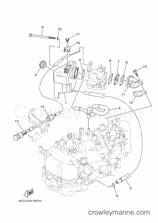 Yamaha Motors F5AMH (6ED4) [060] - INTAKE