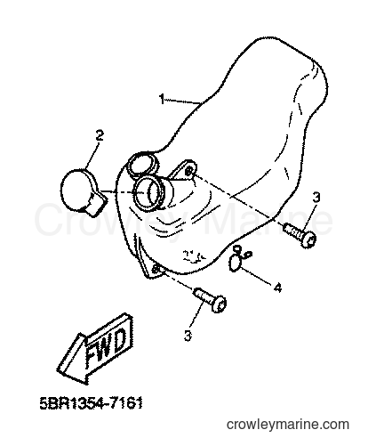 2001 Scooter YQ50 - YQ50 (5KH9) [010] - OIL TANK