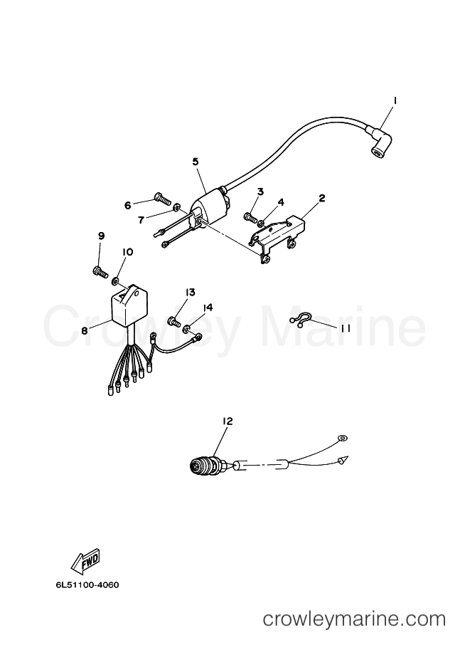Yamaha Motors 3A (6L50) [030] - ELECTRICAL