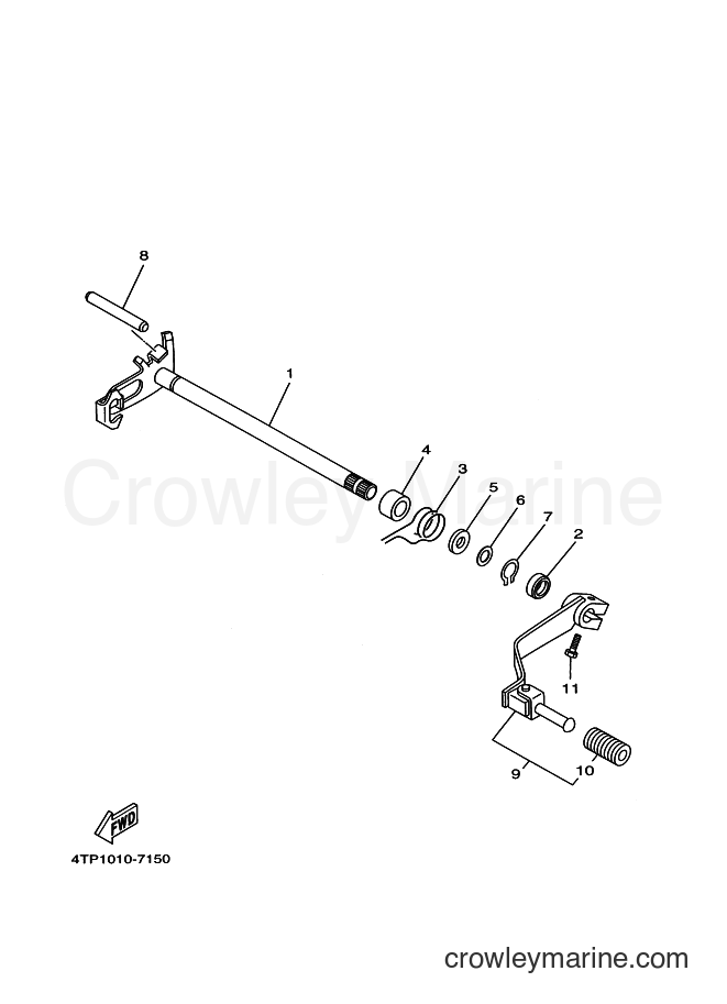 1999 Dirt Bike DT230 - DT230 (4TP3) [010] - SHIFTER