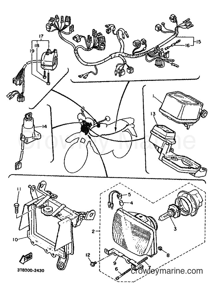 1994 Dirt Bike XT600E - XT600E (3TB9) [999] - ALTERNATE FOR ELECTRICAL