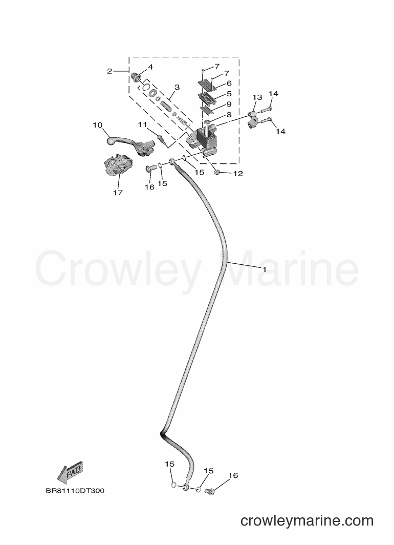 2018 Dirt Bike YZ65 - YZ65 (BR82) [010] - FRONT MASTER CYLINDER