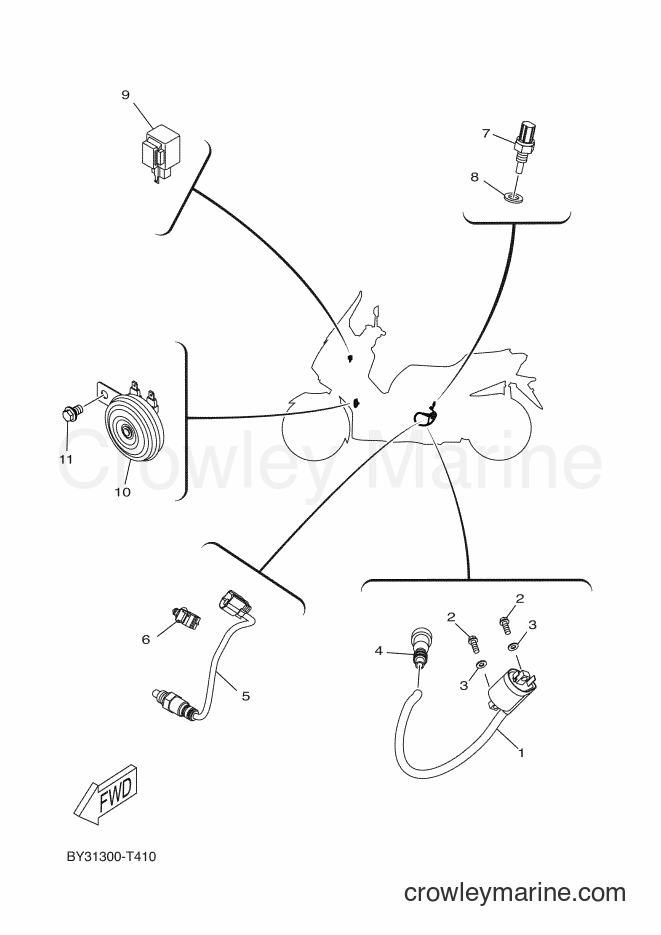 2018 Scooter CZD300-A - CZD300-A (BY31) [030] - ELECTRICAL 2