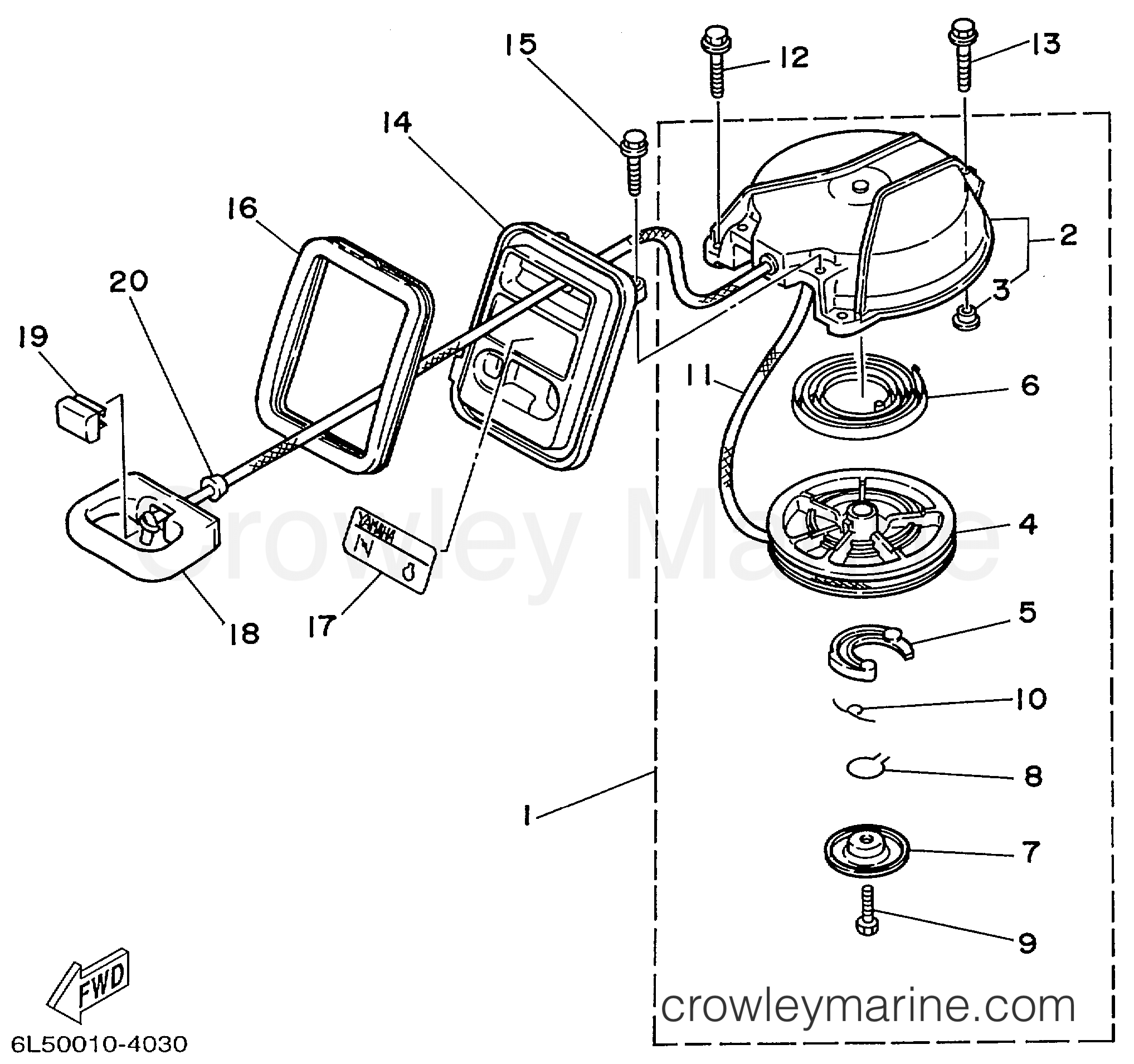 Yamaha Motors 3MSHY - STARTER