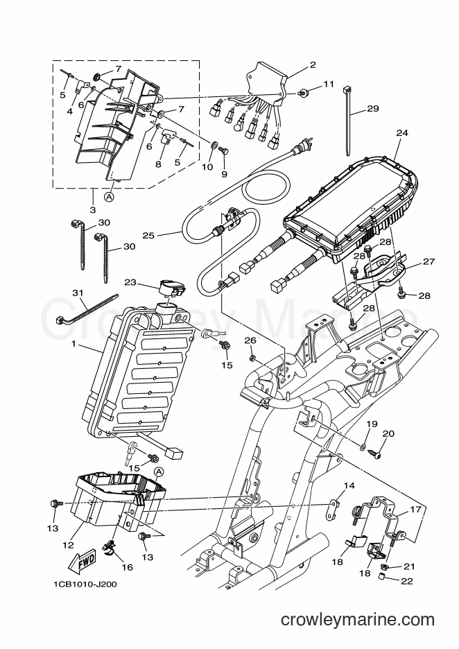 2010 Street Bike ED06 - ED06 (1CB1) [010] - ELECTRICAL 1