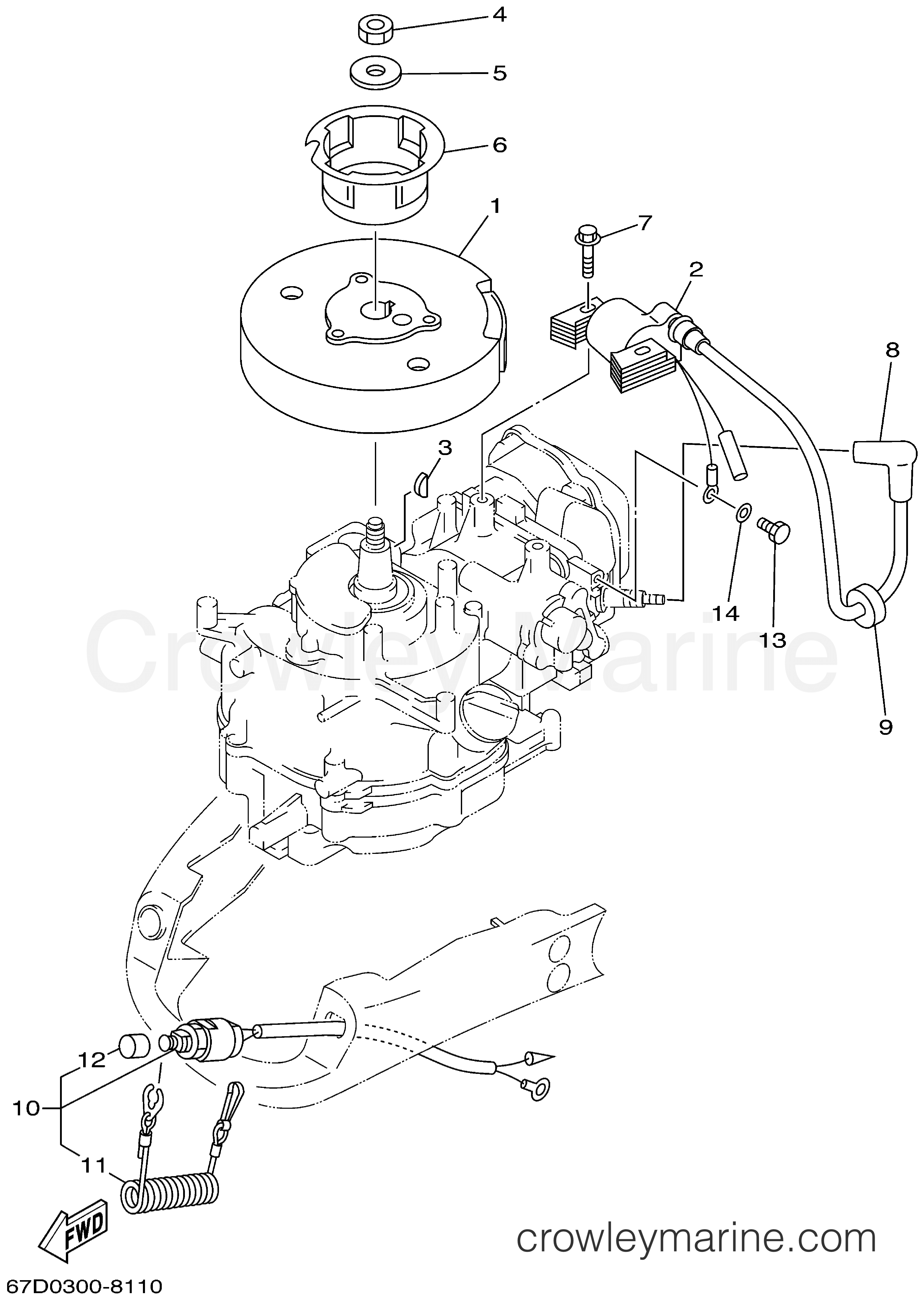 Yamaha Motors F4MSHA - GENERATOR