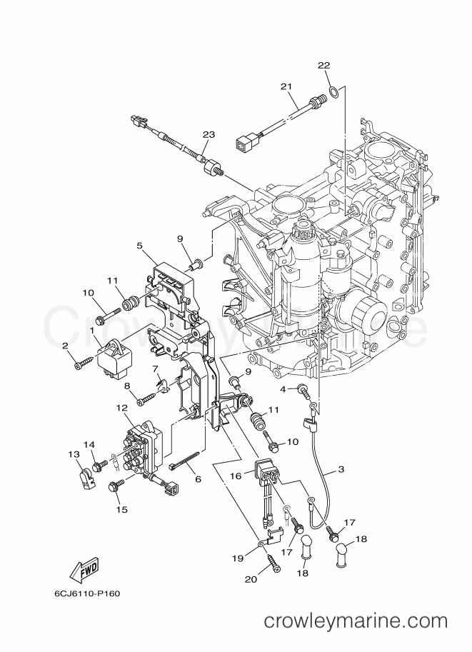 Yamaha Motors F70XA-2017 (6CJ8) [080] - ELECTRICAL 2