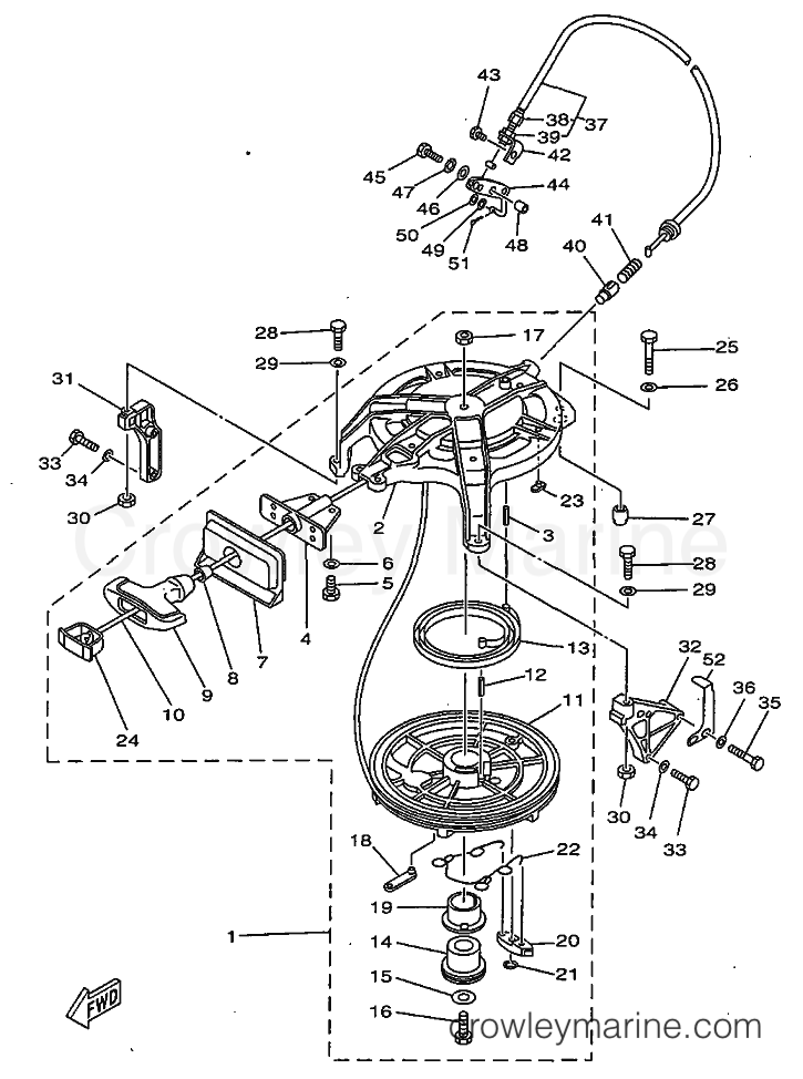 Yamaha Motors 20C (6A9) [01C] - STARTER