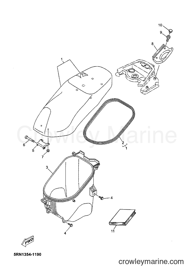 Yamaha Motors YN50 (5RN7) [010] - SEAT