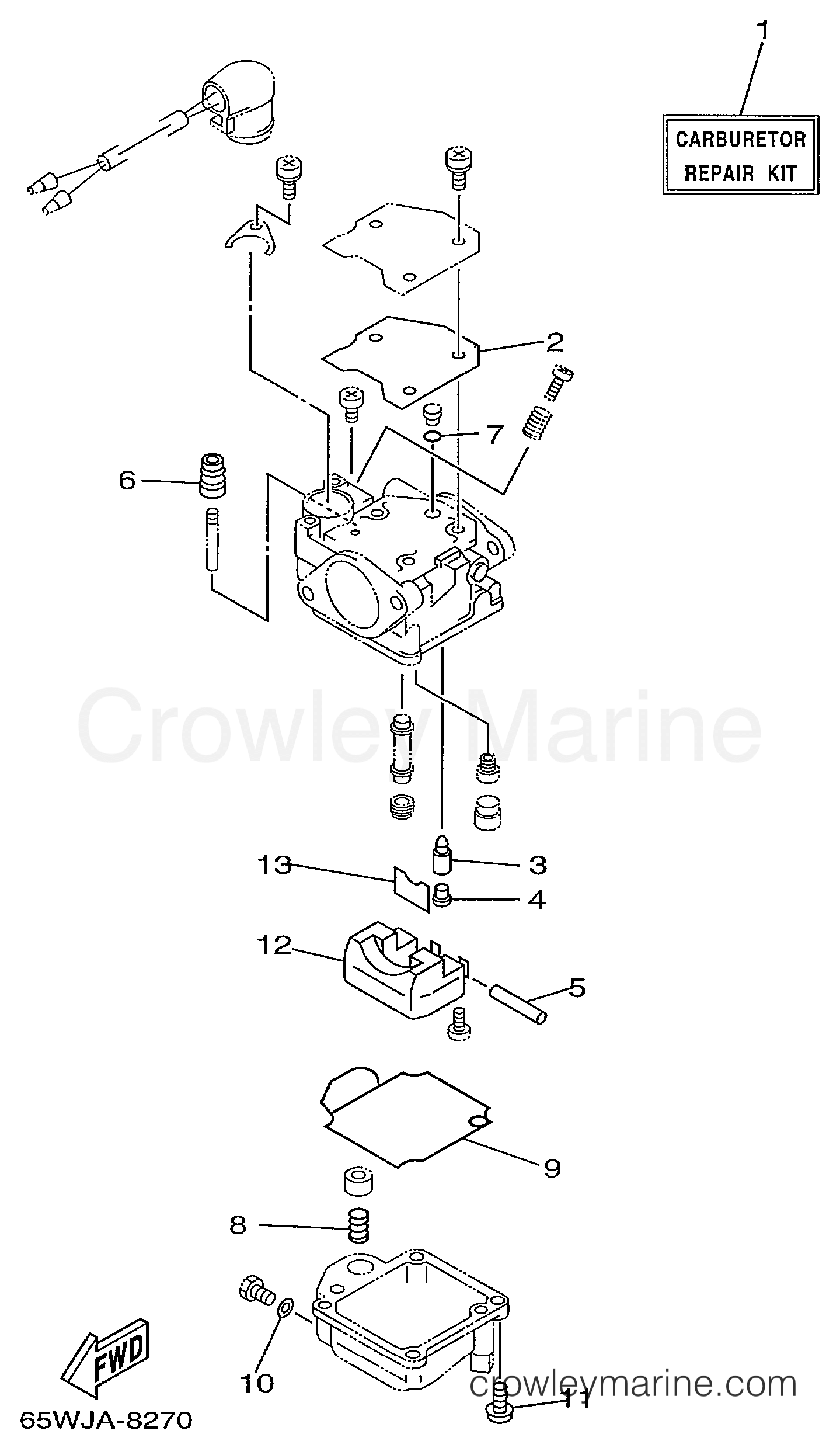 Yamaha Motors F25ESHX - REPAIR KIT 2