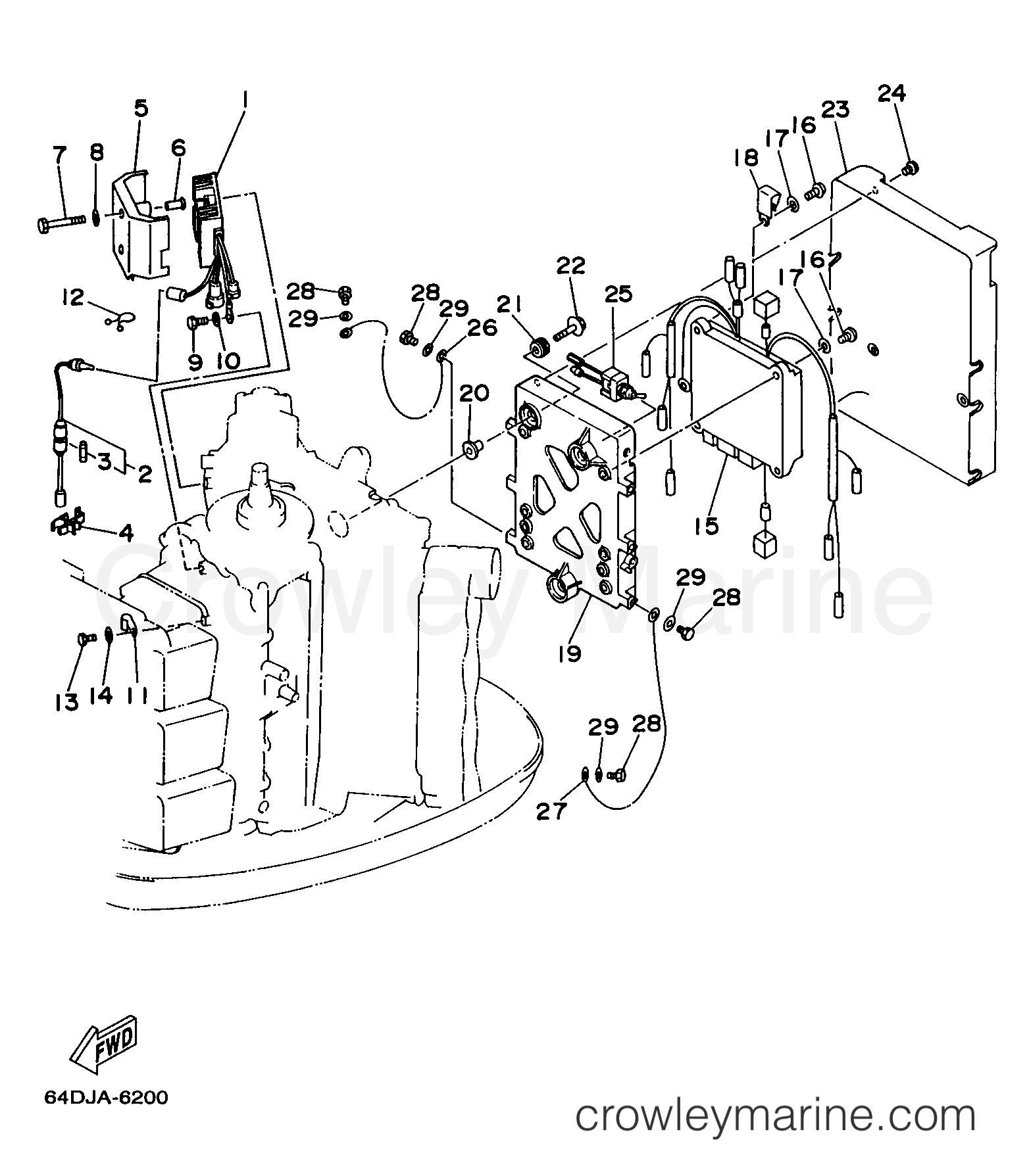 Yamaha Motors D150TLRV - ELECTRICAL 1