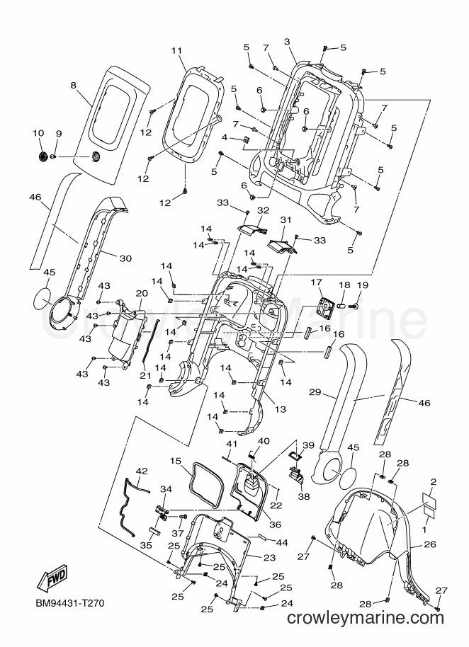 2018 Street Bike LTV125 - LTV125 (BM94) [010] - LEG SHIELD