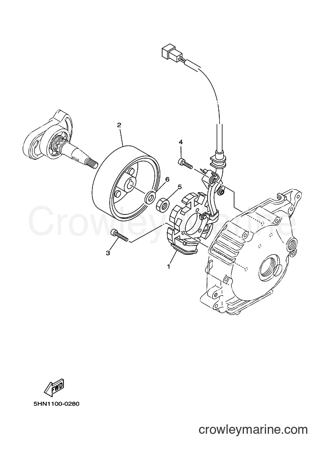 2000 Dirt Bike TTR90 - TTR90 (5HN3) [030] - GENERATOR