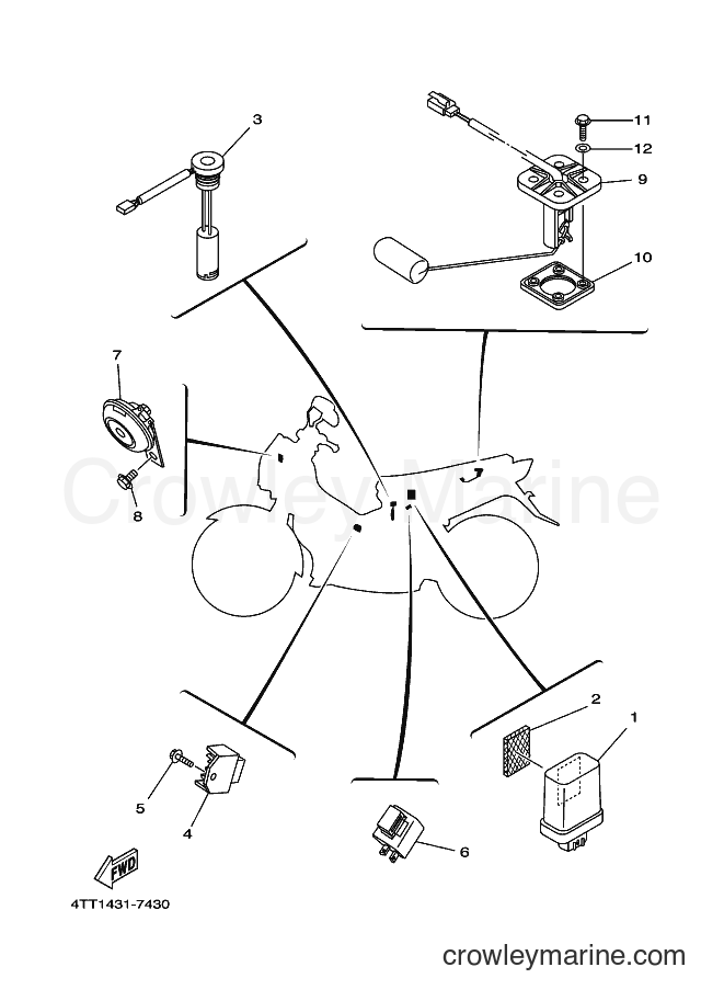 Yamaha Motors JZ120B (4TT2) [010] - ELECTRICAL 2