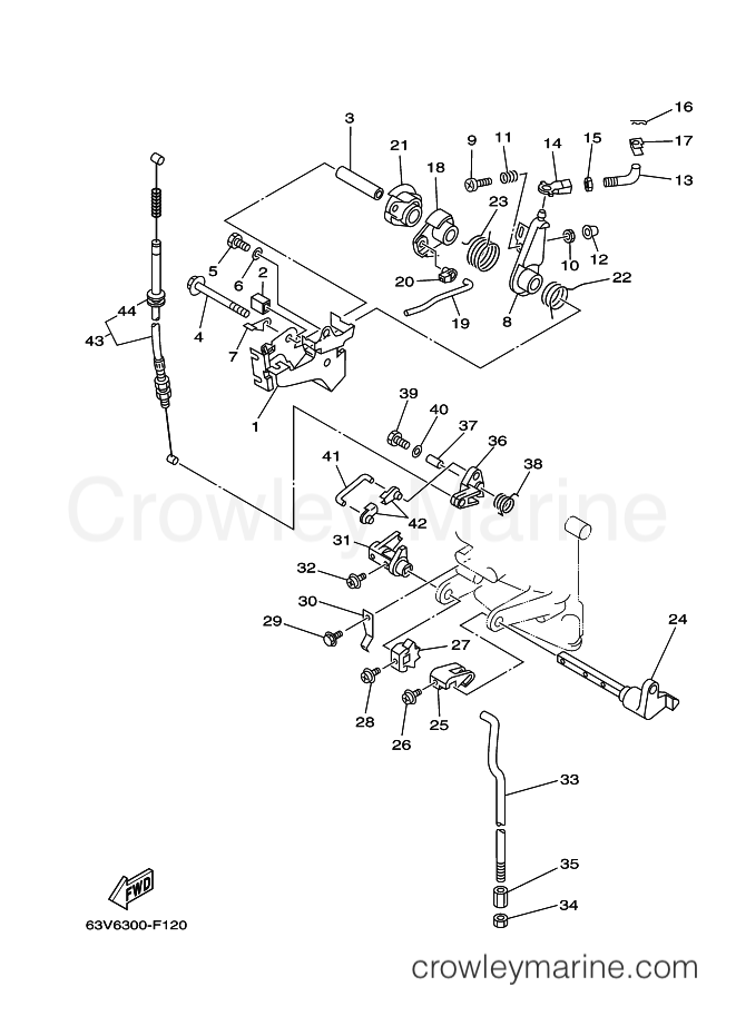 Yamaha Motors 9.9F (63V7) [390] - CONTROL