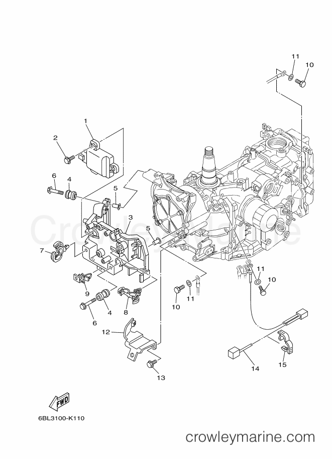 Yamaha Motors T25LA-Y12 (6BL5) [030] - ELECTRICAL 1
