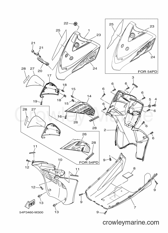 2013 Scooter AL115F - AL115F (54PE) [010] - LEG SHIELD
