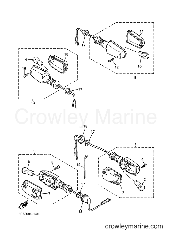 2003 Street Bike XJR1300 - XJR1300 (5WM3) [070] - FLASHER LIGHT
