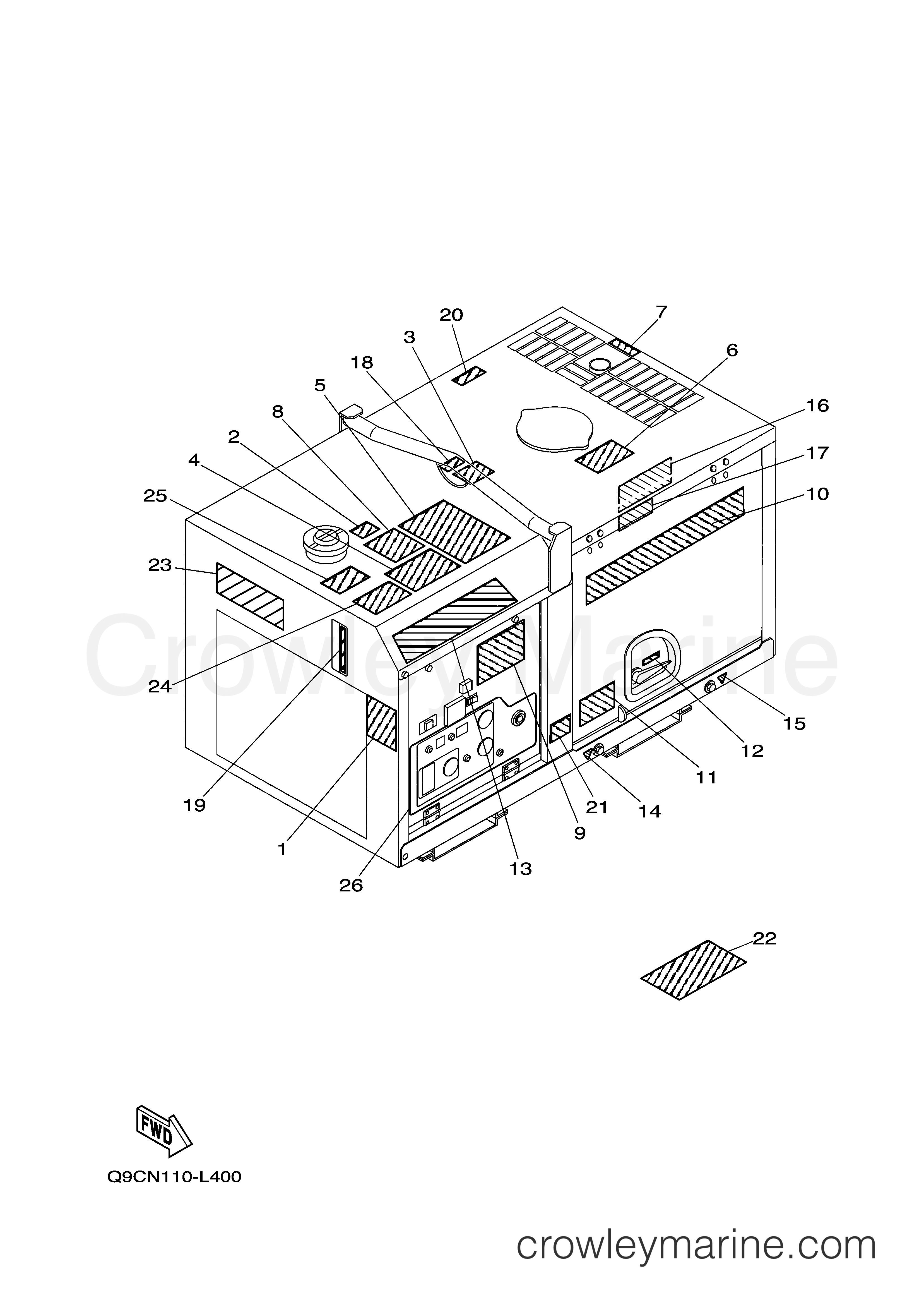 Yamaha Motors EDL7000SDE - LABELS