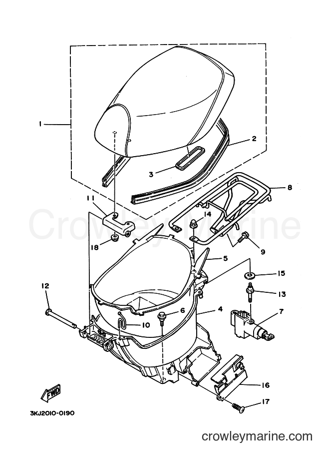 1991 Scooter CY90 - CY90 (4CX1) [999] - SILLIN