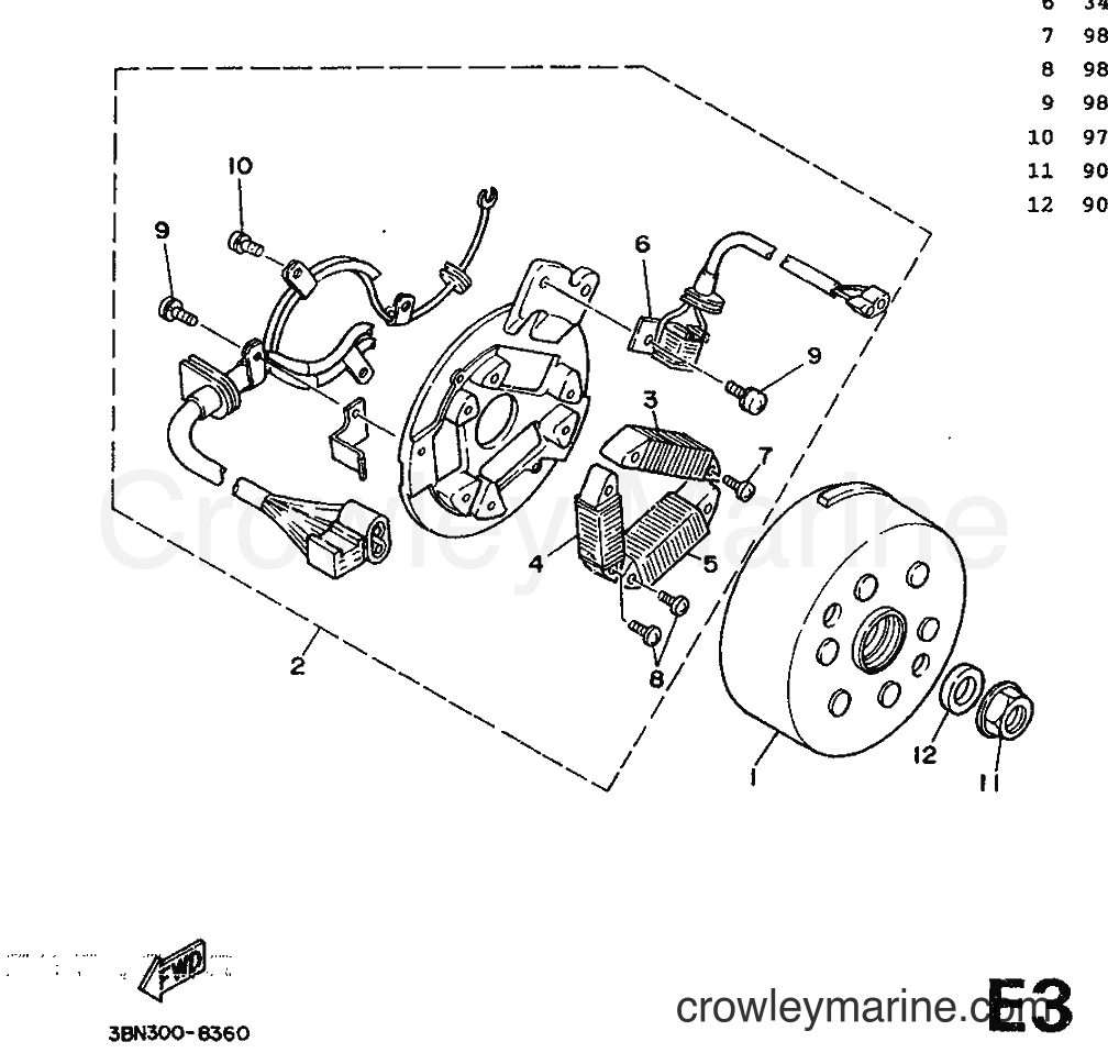 Yamaha Motors DT125R (3NC2) [999] - GENERATRICE