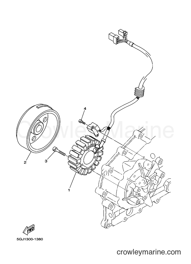 Yamaha Motors XP500 (5GJ5) [040] - GENERATOR