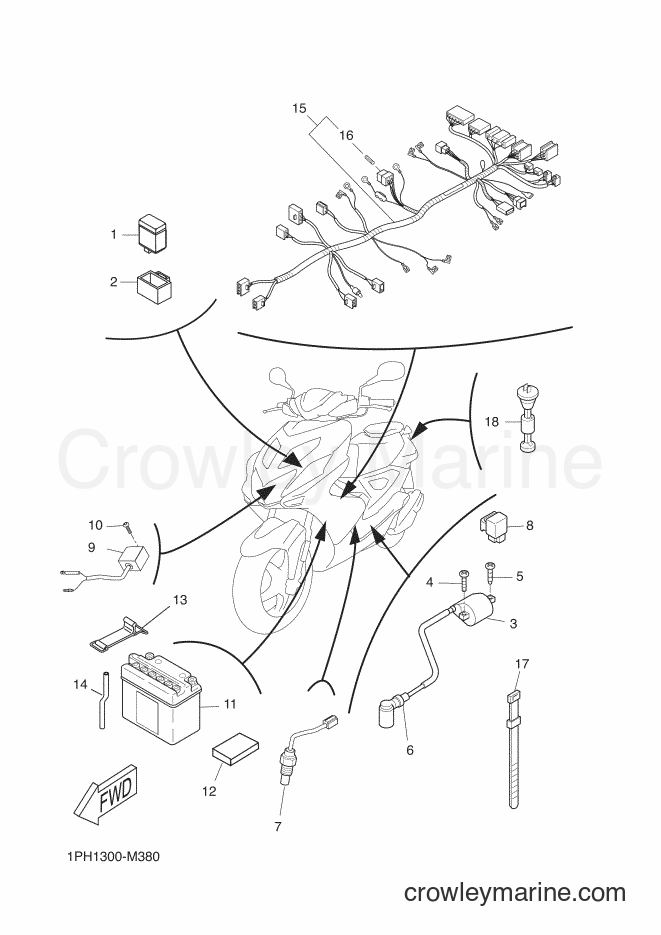 Yamaha Motors NS50 (1PH7) [070] - ELECTRICAL 2