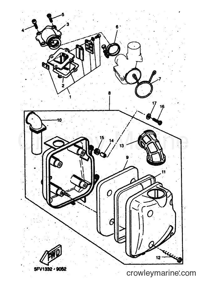 Yamaha Motors YH50 (5PF2) [020] - INTAKE