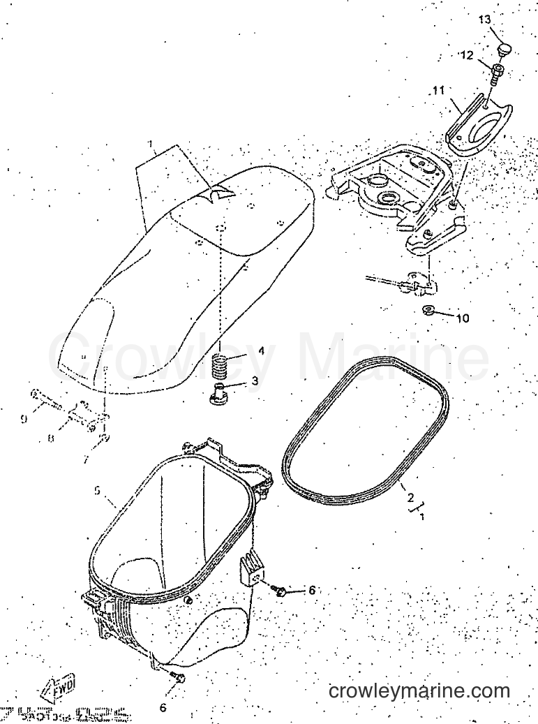 1998 Scooter YN50 - YN50 (5AD6) [010] - SEAT