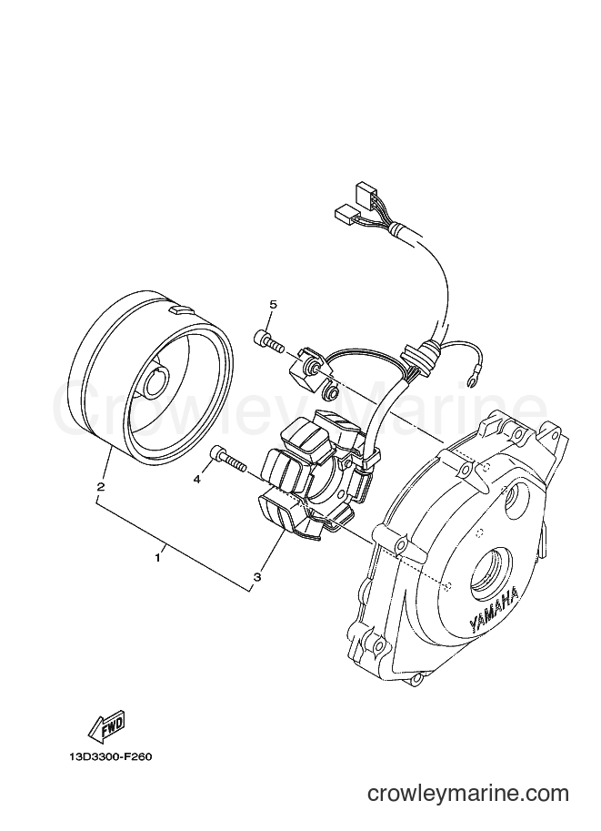 2007 Dirt Bike XT125R - XT125R (13D3) [010] - GENERATOR
