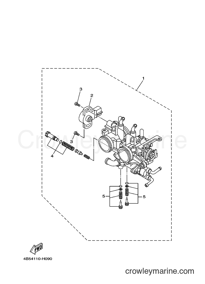 Yamaha Motors XP500 (4B5B) [010] - INTAKE 2