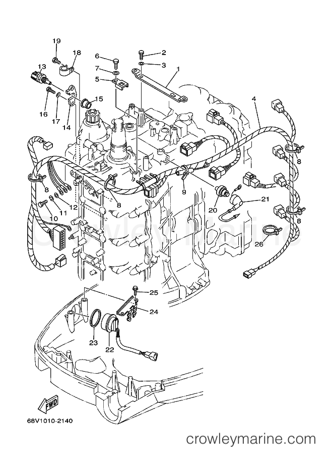 Yamaha Motors FL115A (68W1) [060] - ELECTRICAL 3