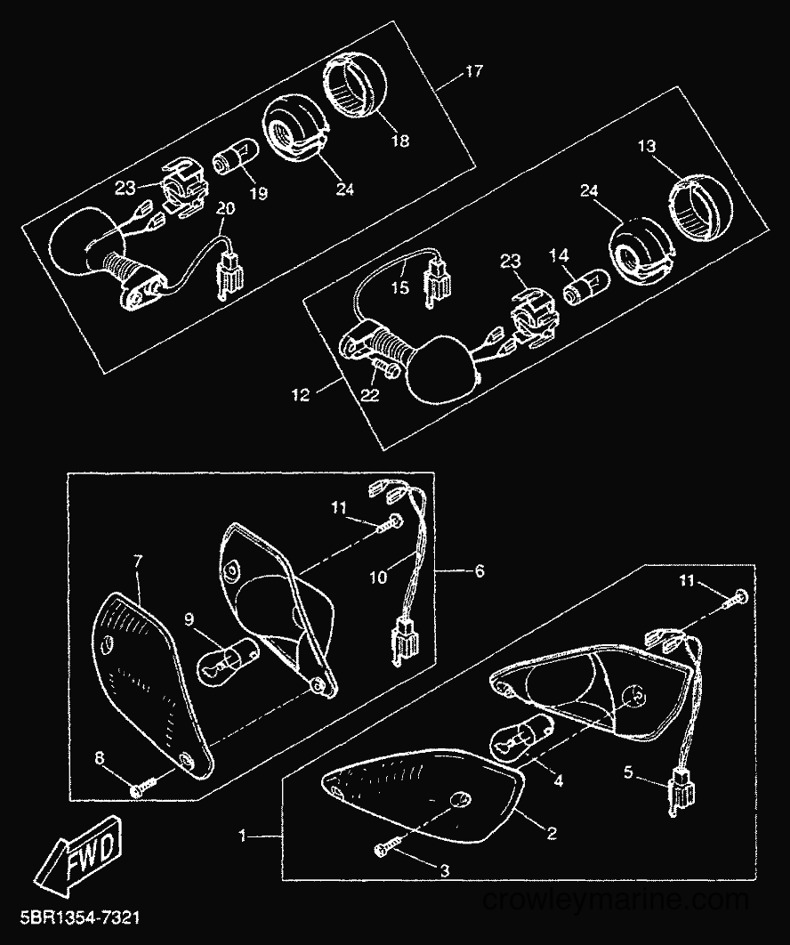 1999 Scooter YQ50 - YQ50 (5KL1) [010] - FLASHER LIGHT