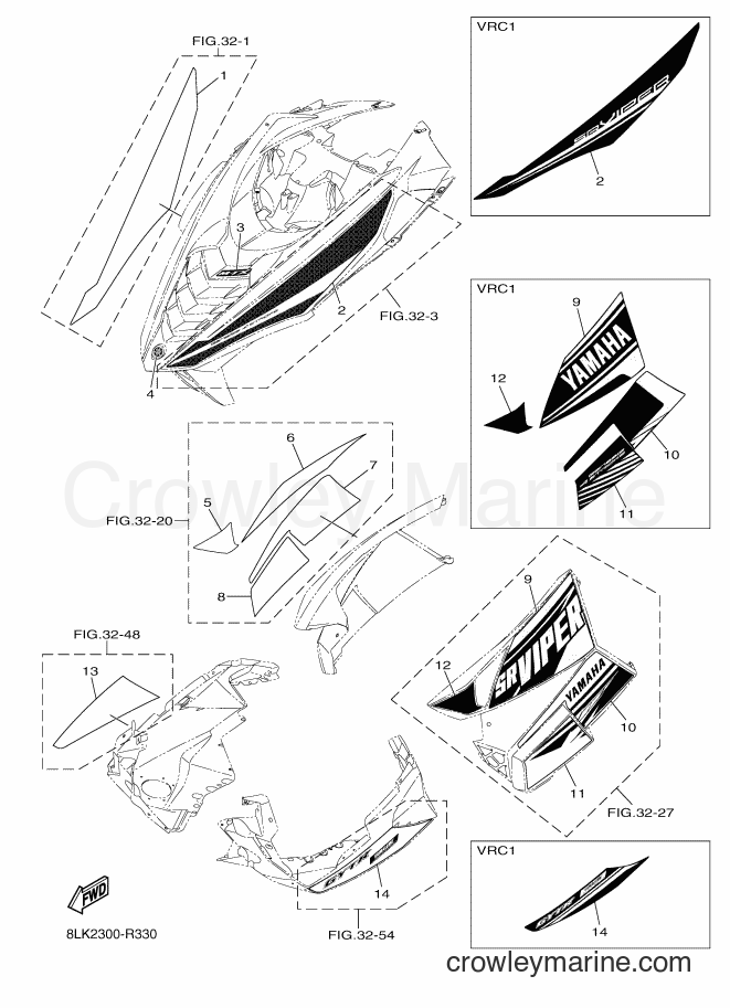 2016 Snowmobile SRV10XS2 - SRV10XS2 (8LK2) [010] - EMBLEM