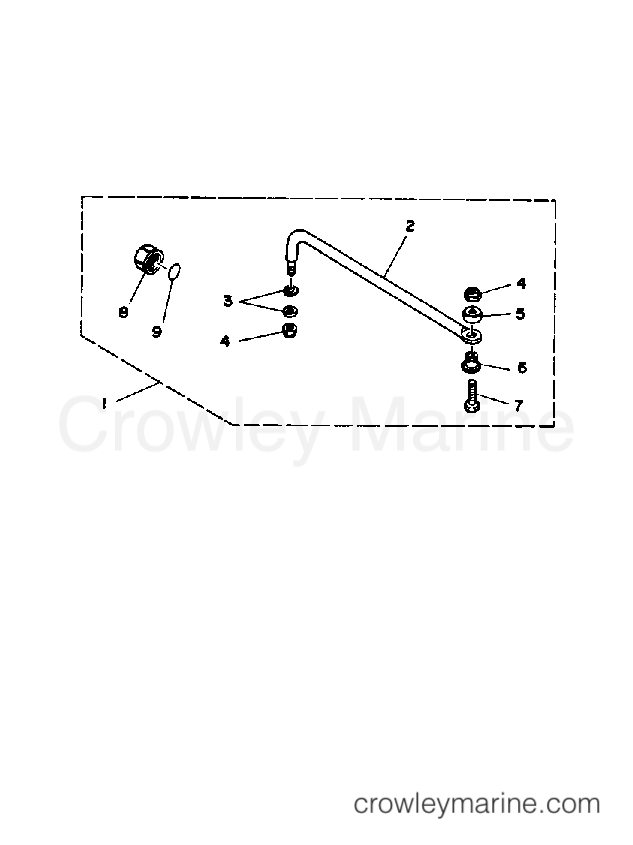 Yamaha Motors PROV150LH - STEERING GUIDE ATTACHMENT