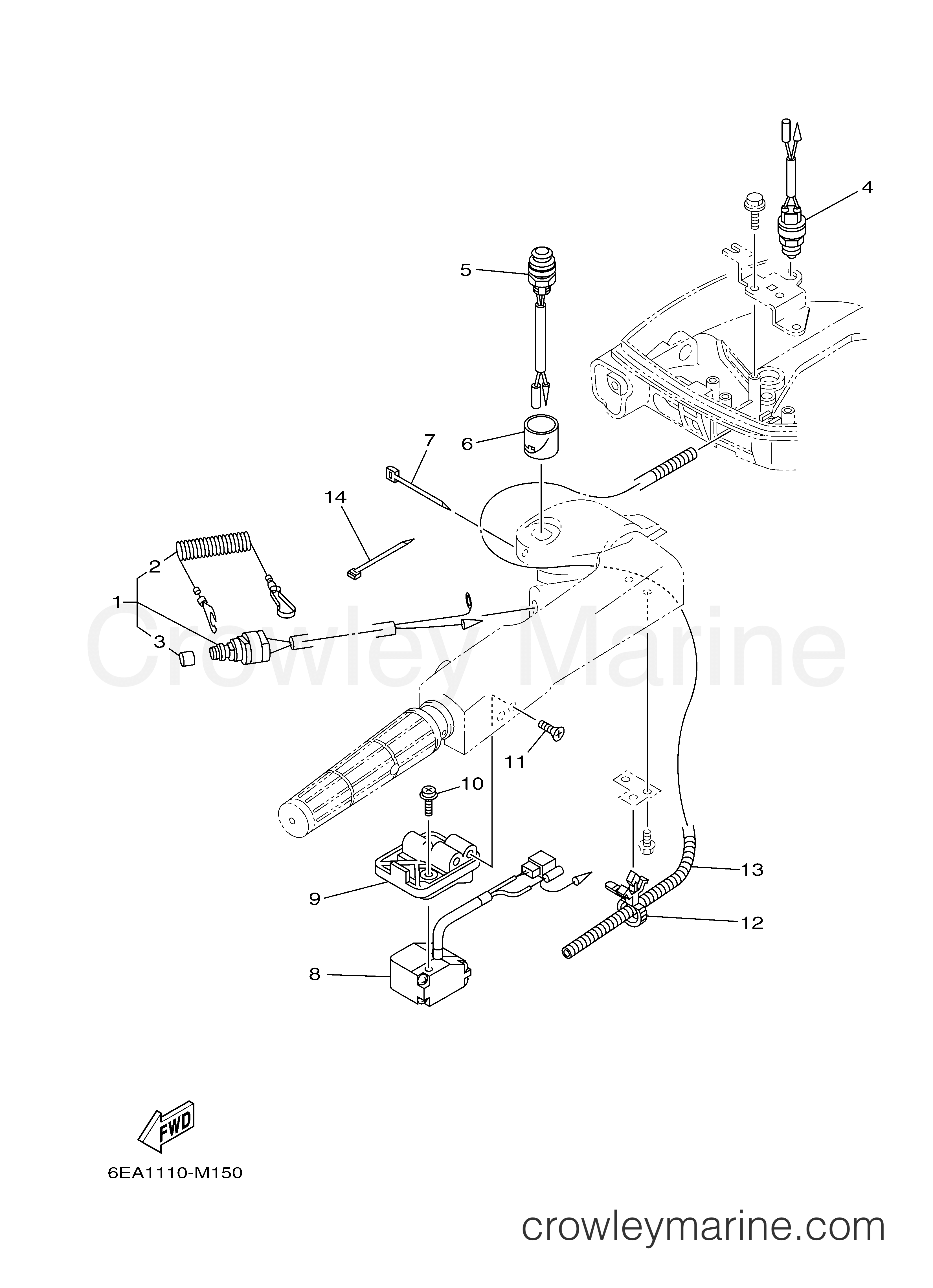 Yamaha Motors T9.9XPHB - ELECTRICAL 4