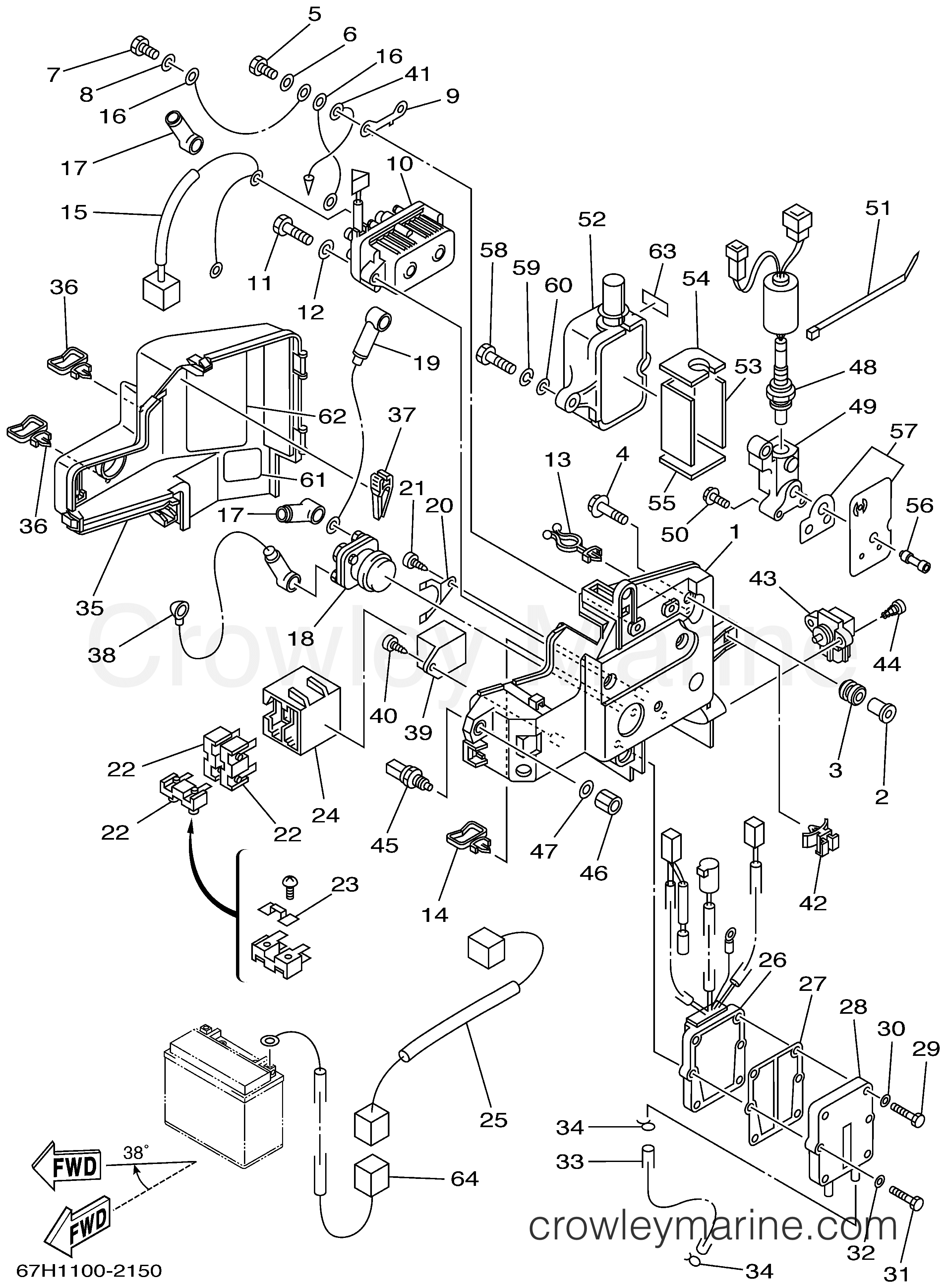 Yamaha Motors DX150TLRA - ELECTRICAL 3