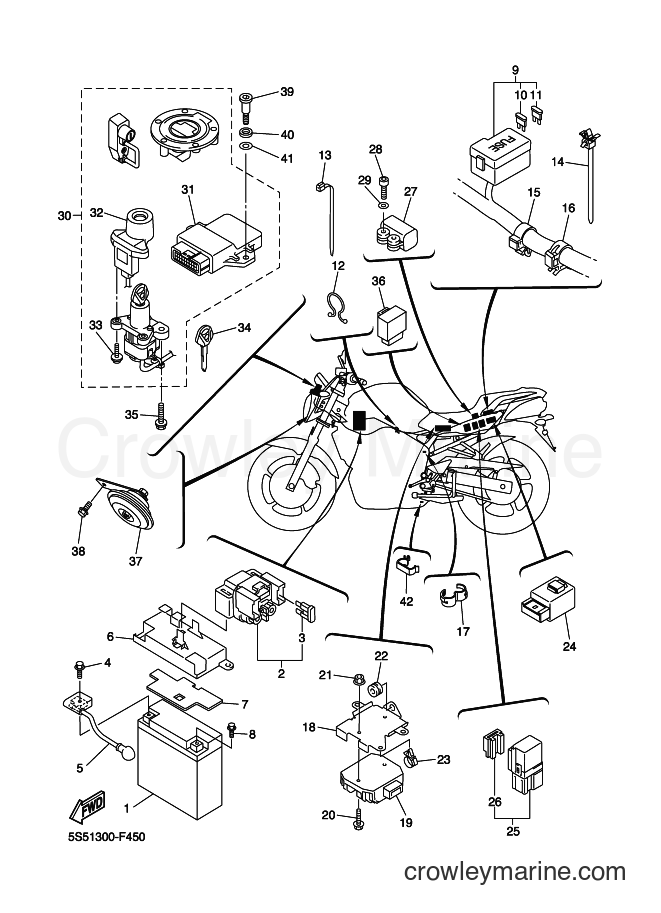 2007 Street Bike FZ6-NHG - FZ6-NHG (5S51) [010] - ELECTRICAL 2