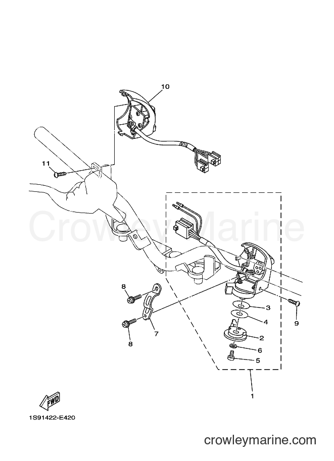 2006 Scooter T135SEC - T135SEC (1S92) [010] - HANDLE SWITCH & LEVER